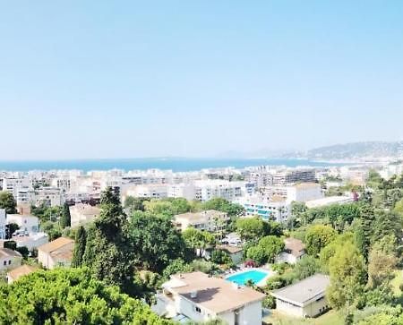 Charming T2 Eden Park With Swimming Pool Private Parking Leilighet Juan-les-Pins Eksteriør bilde